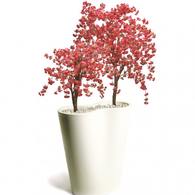 Planta semi-artificiala Ila, Cherry Wild Tree Pink - 215 cm